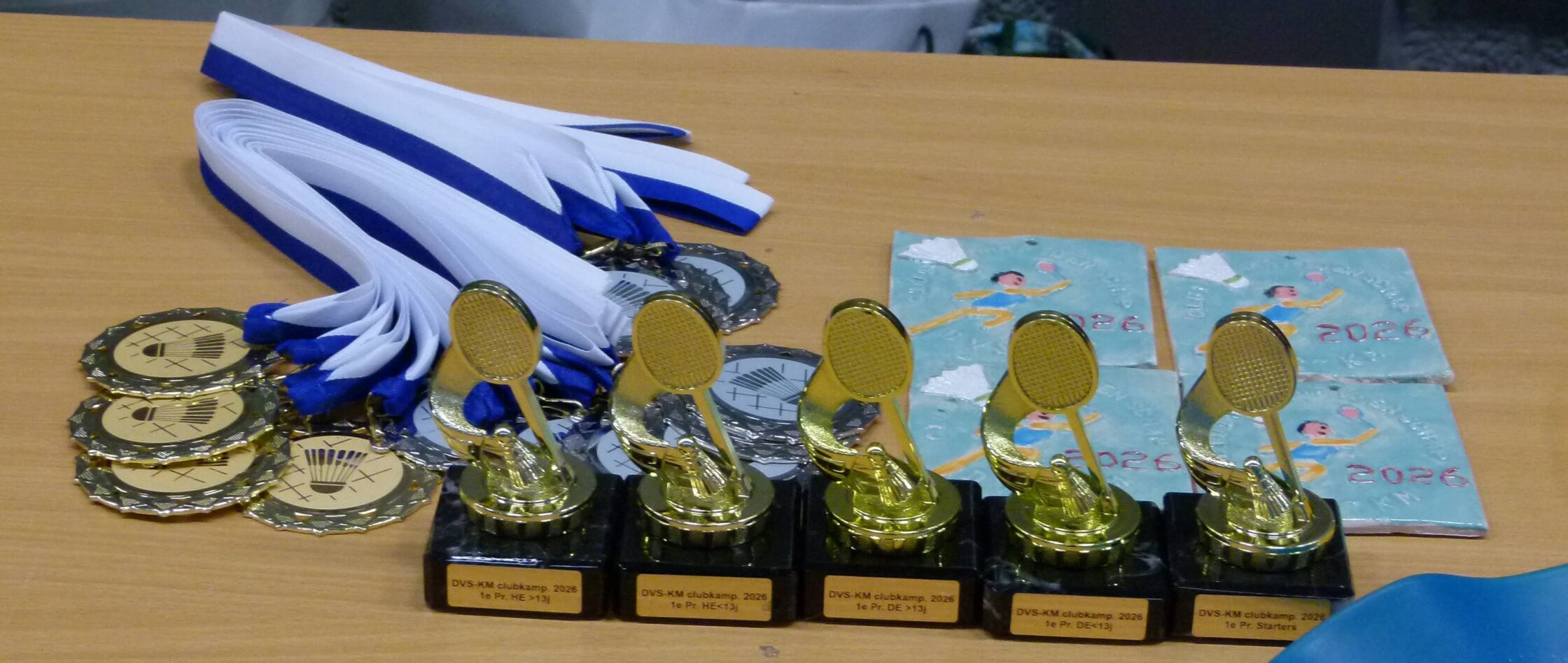 Winnaars van de jeugdclubkampioenschappen 2026